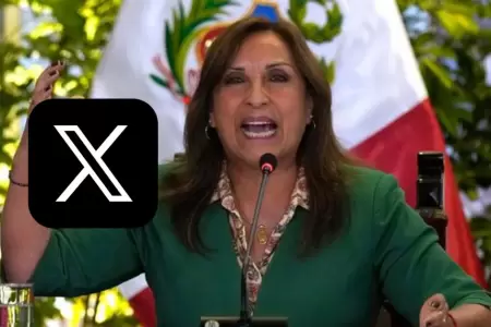 Usuarios de X desmienten a Dina Boluarte