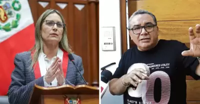 Maricarmen Alva exige salida de Santivez