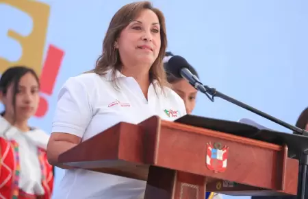 Dina Boluarte insiste en pena de muerte para criminales.