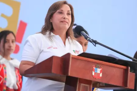 Dina Boluarte insiste en pena de muerte para criminales.