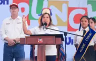 Dina Boluarte se pone a CANTAR en el inicio del Ao Escolar 2025: "Esa cancin le cantaba a mis hijos"