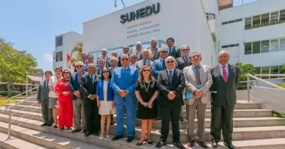 Mesa de trabajo con Sunedu.