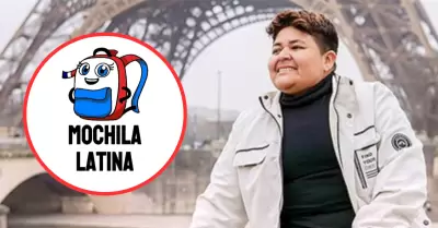 'Mochila Latina' triunfa en Francia.