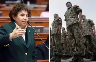 Susel Paredes critica servicio militar y policial obligatorio: De dnde sacan lo que fuman?