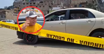 Asesinan a balazos a taxista en SJL