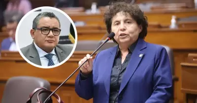 Susel Paredes asegur que Santivez no tiene nada que explicar en el Congreso.