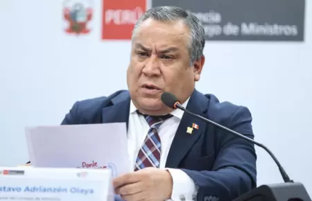 Adrianzn cuestiona mocin de interpelacin en su contra.