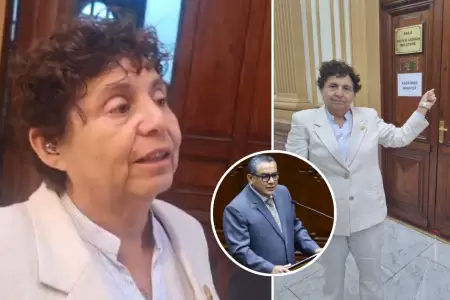 Susel Paredes denuncia presunta negociacin entre Santivez y congresistas.