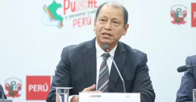 Ministro de Trabajo Daniel Maurate