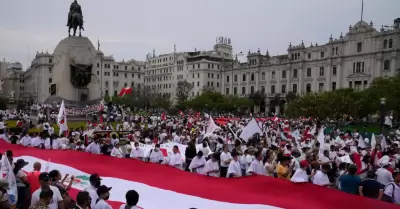 Hoy se realiza la marcha por la paz contra la crisis de inseguridad.