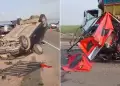 Fatal accidente en Lambayeque: Choque de mototaxi y auto deja dos fallecidos en carretera Pomalca - Tumn