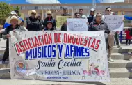 Inicia marcha contra la inseguridad en Puno: Artistas protestan para exigir acciones al gobierno de Boluarte