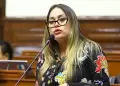 Congresista Cheryl Trigozo recibe mensaje extorsivo durante debate en el Pleno del Congreso