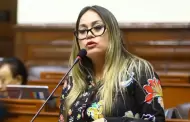 Congresista Cheryl Trigozo recibe mensaje extorsivo durante debate en el Pleno del Congreso