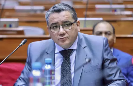 Juan Jos Santivez fue censurado por el Congreso.