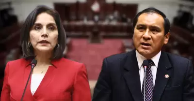 Patricia Jurez y Flavio Cruz.