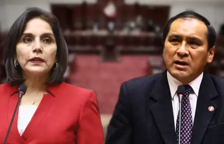 Patricia Jurez y Flavio Cruz.