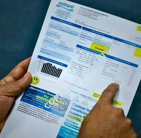 Sedapal recibo de agua