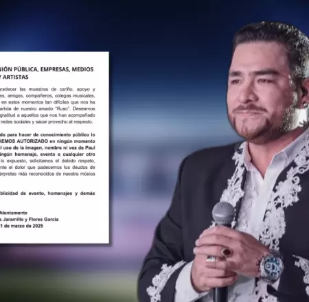 Familiares de Paul Flores se pronuncian.