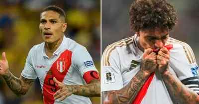 Paolo Guerrero como goleador ms longevo, segn Conmebol.