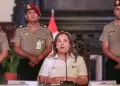 Presidenta Boluarte respalda labores de la PNP durante la marcha contra la inseguridad ciudadana: "Sintanse orgullosos del uniforme que visten"