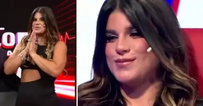 Macarena Vlez se llev S/25 mil en 'El Valor de la Verdad'.