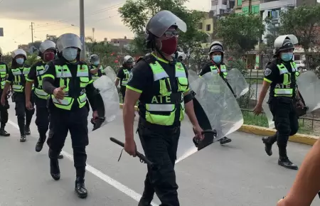 Serenazgo de Ate teme por su integridad.