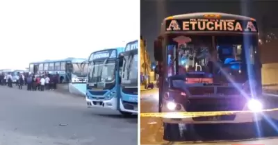 Conductores de El Chino y El Condor acatarn para este 4 de noviembre.