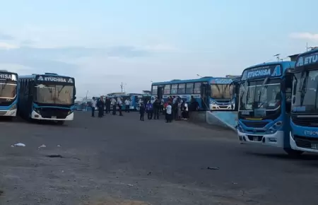 Conductores de El Chino no salen a trabajar