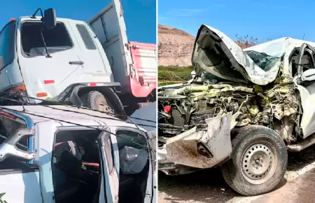 Accidente en va a Ilabaya dej varios heridos, en Tacna.