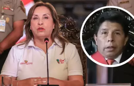 Dina Boluarte record el golpe de Estado fallido realizado por Pedro Castillo.