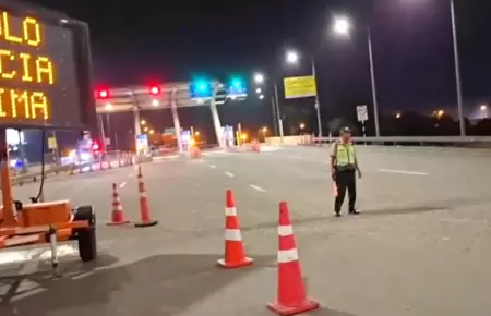 Cierran un sentido del Puente Conchn