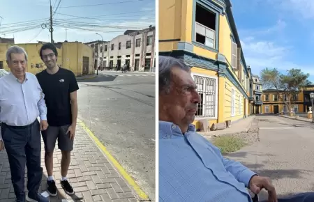 Mario Vargas Llosa regresa a Barrios Altos