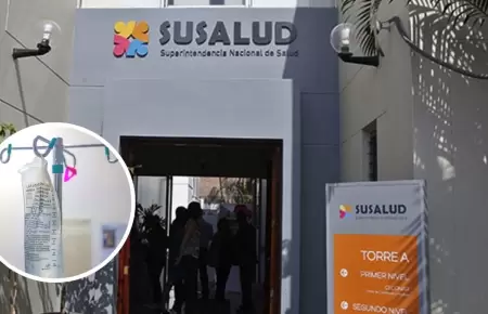 SuSalud anuncia investigacin en clnicas por suministro de suero.