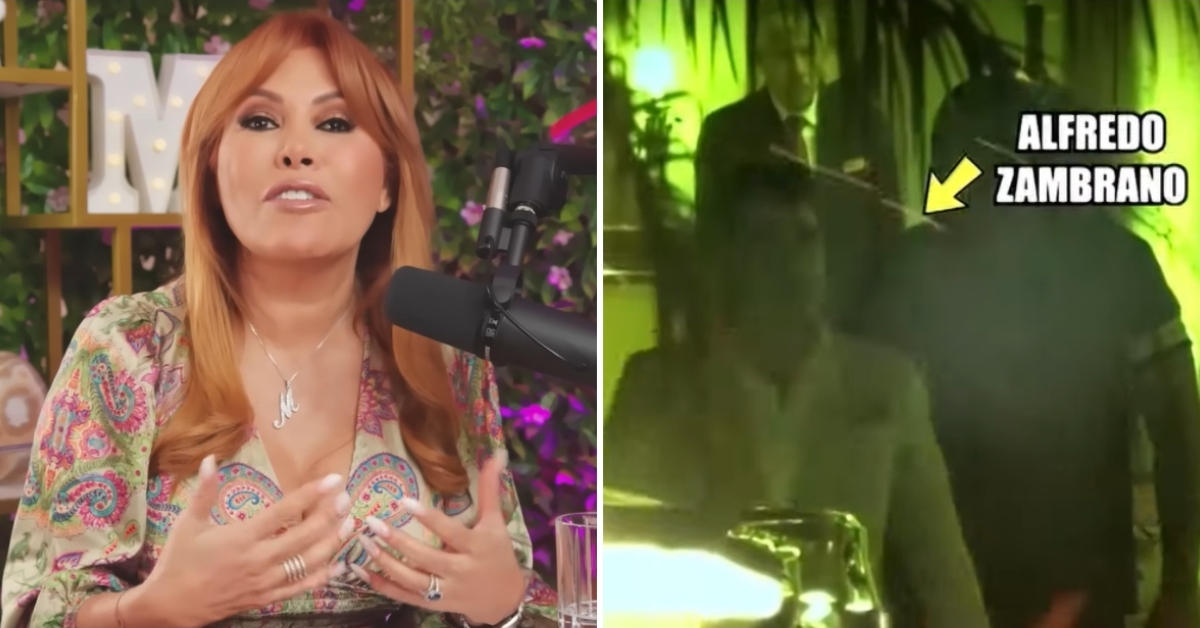 Magaly rompe su silencio luego de que su esposo Alfredo Zambrano fuera captado en salida nocturna