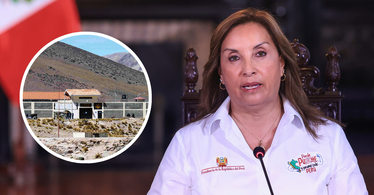 Dina Boluarte ordena que asesinos, extorsionadores y cabecillas criminales cumplan condena en Challapalca