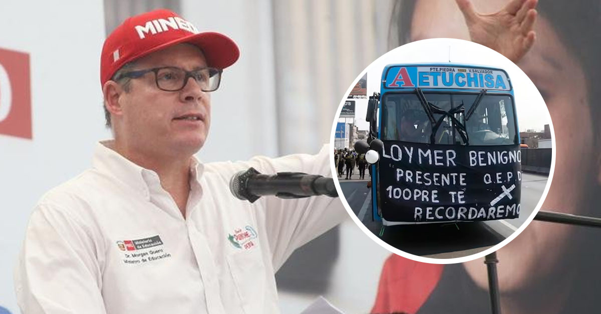 Morgan Quero reta a escolares a un día del paro de transportistas: "¿Quieren estudiar o parar?