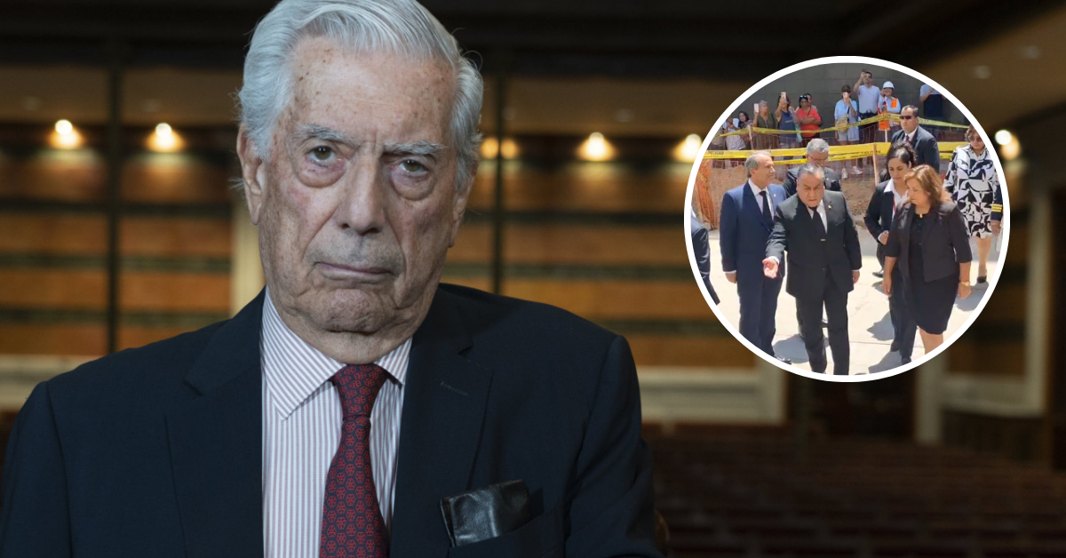 Dina Boluarte y sus ministros acuden a vivienda de Mario Vargas Llosa en Barranco: Así fue su llegada