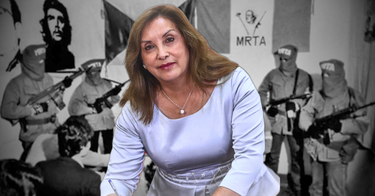 Dina Boluarte: Debemos derrotar al terrorismo urbano como hace décadas a Sendero Luminoso y al MRTA