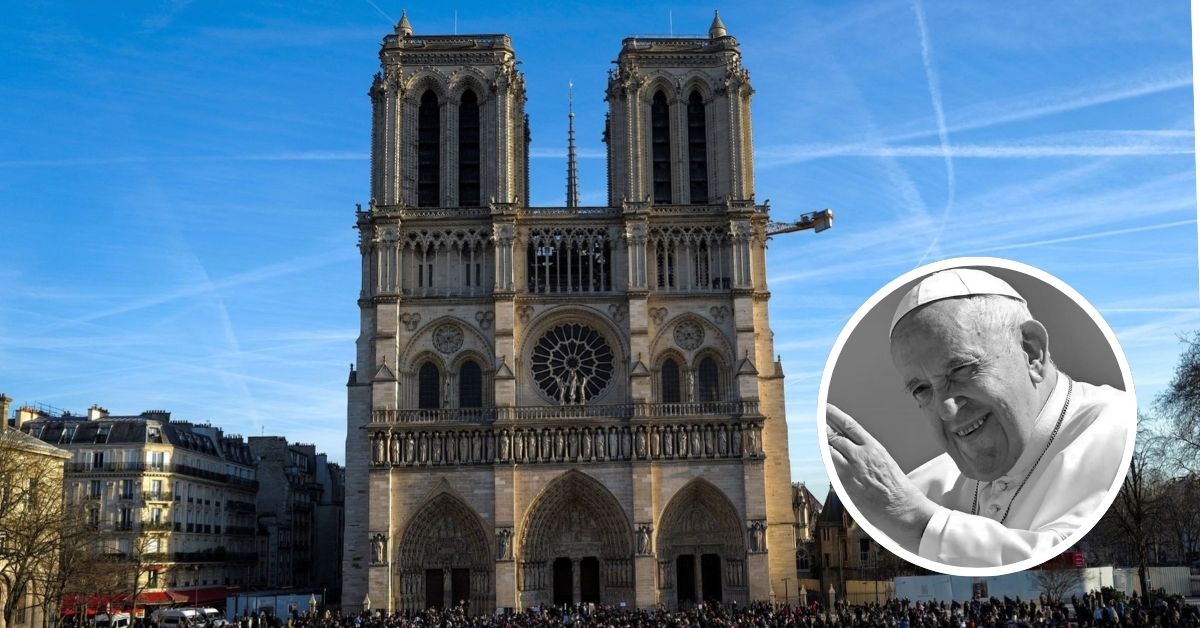 Catedral de Notre Dame rinde homenaje al Papa Francisco tocando 88 campanadas tras su muerte