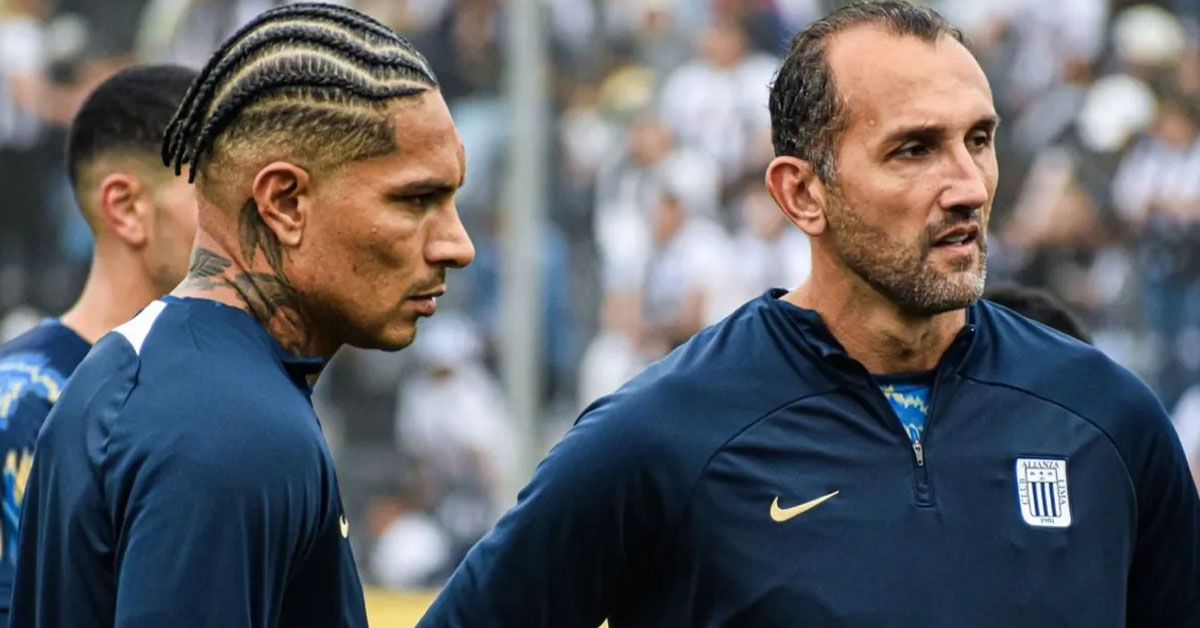 DT de Talleres elogi a Paolo Guerrero y Hernn Barcos.