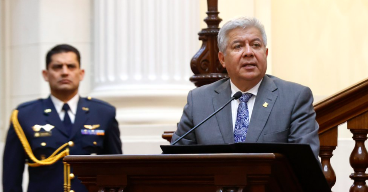 Ministro de Defensa rechaza aplicar estado de sitio como respuesta a la inseguridad: "Solo se da en dos condiciones"