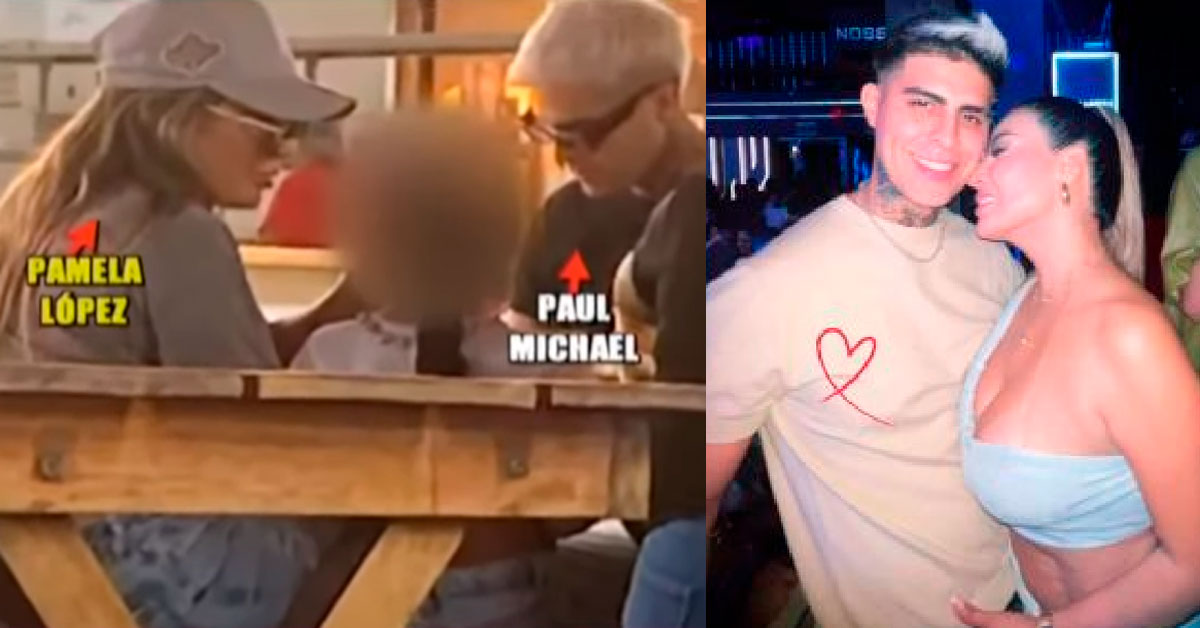 Pamela López presentó a sus hijos a su pareja Paul Michael: "Ya es el novio consentido"