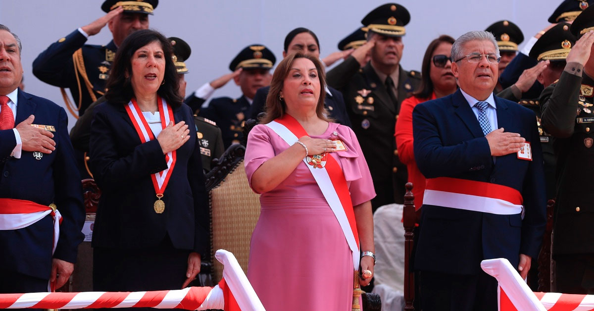 Dina Boluarte: "Enfrentamos nuevas amenazas que encajan en el concepto de terrorismo urbano"