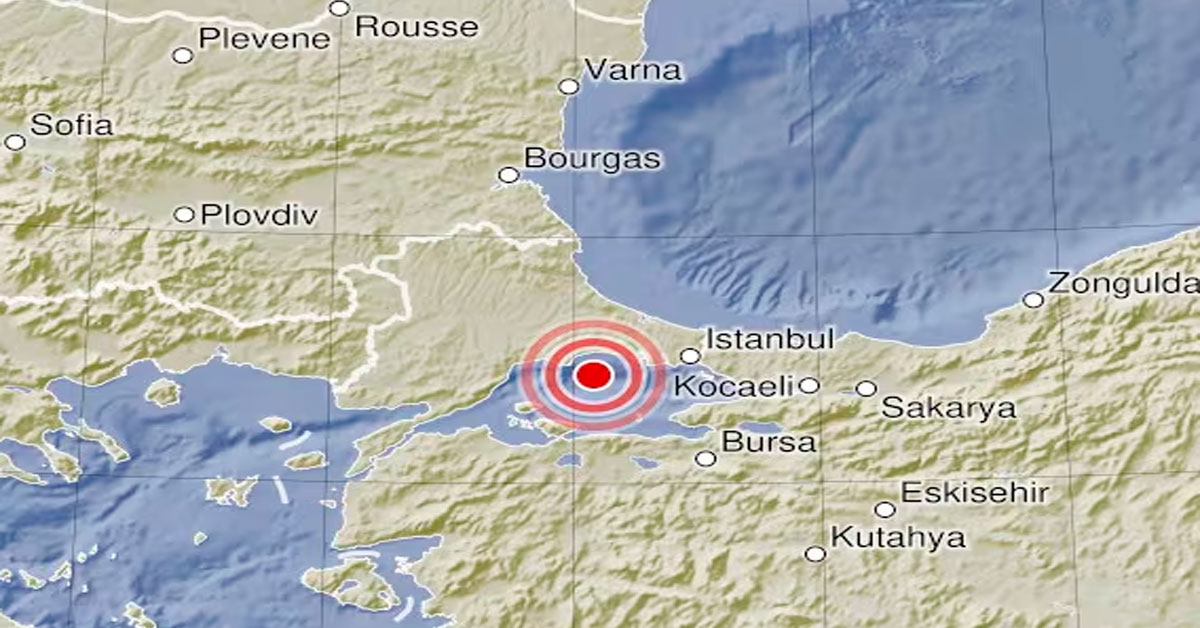 Potente terremoto sacude Turquía: Sismo de 6,2 se sintió en la costa de Estambul