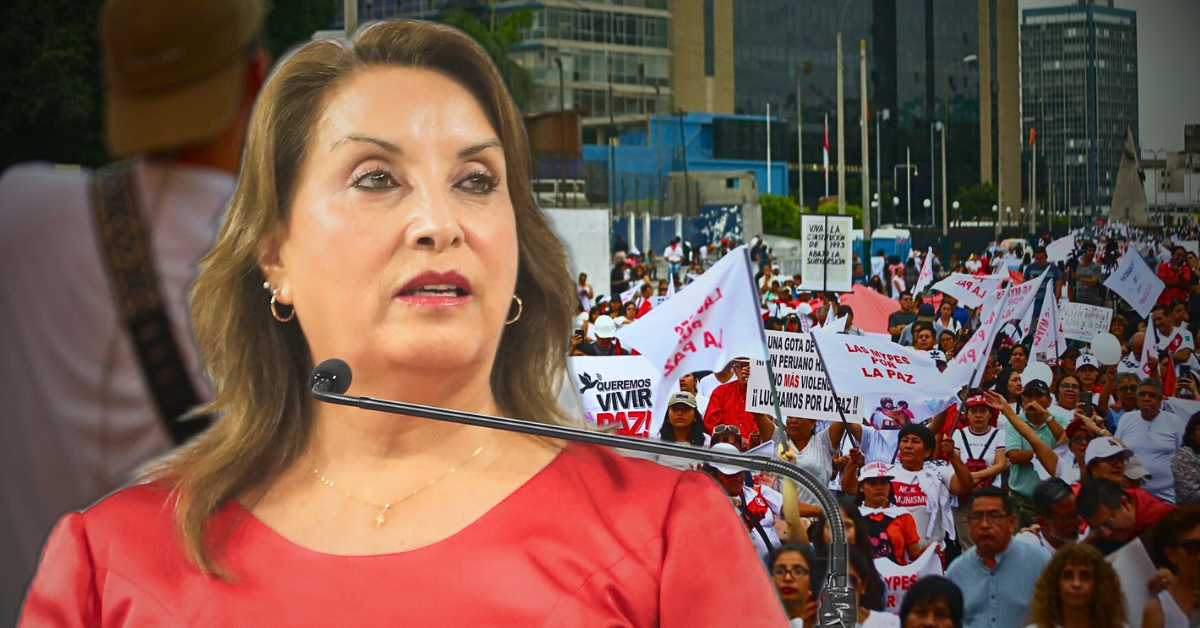 Dina Boluarte: Hubo 500 manifestaciones violentas que quisieron parar el país, pero nos paramos firmes