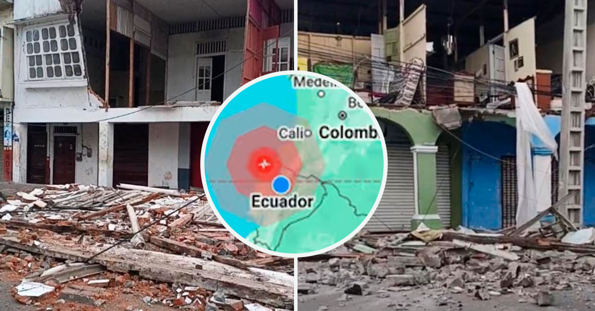 Terremoto en Ecuador: Sismo de magnitud 6,3 sacudió la costa norte del país