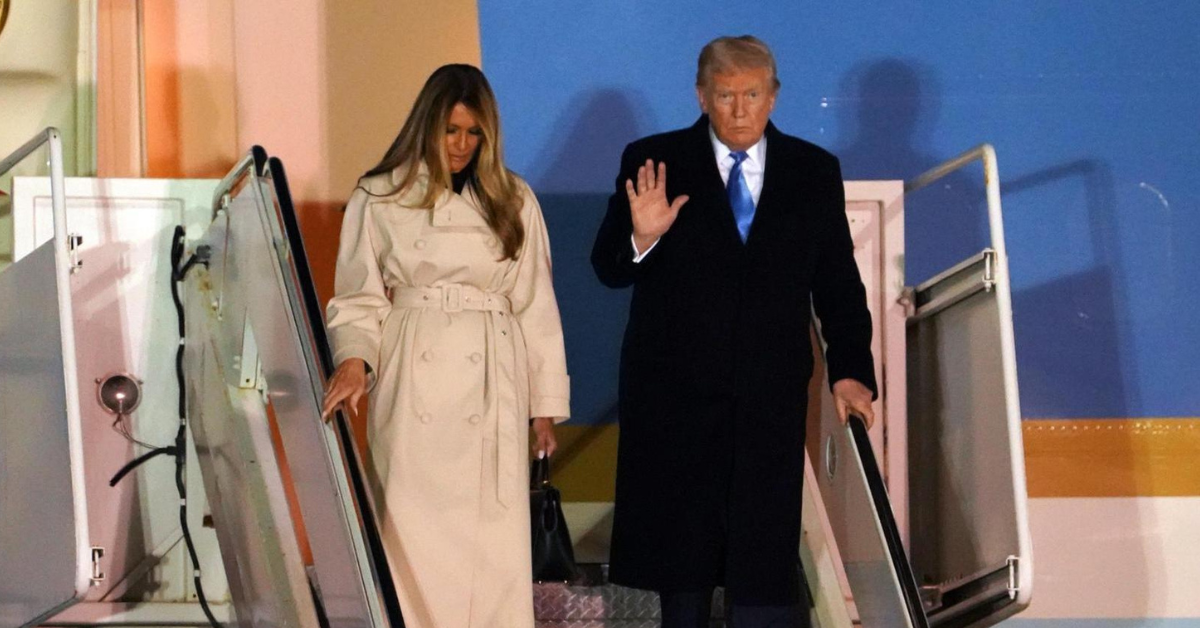 Donal Trump arribó a Roma para hacerse presente en el funeral del Papa Francisco