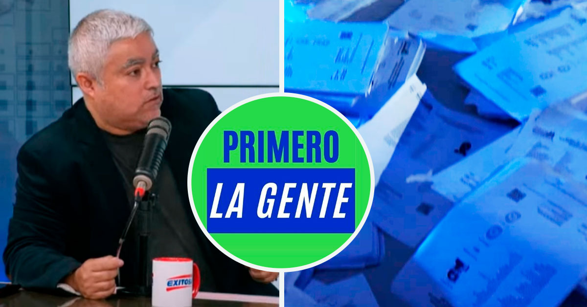 Personero legal de 'Primero la Gente' no descarta "errores" en "una, diez o cien firmas" presentadas para su inscripción