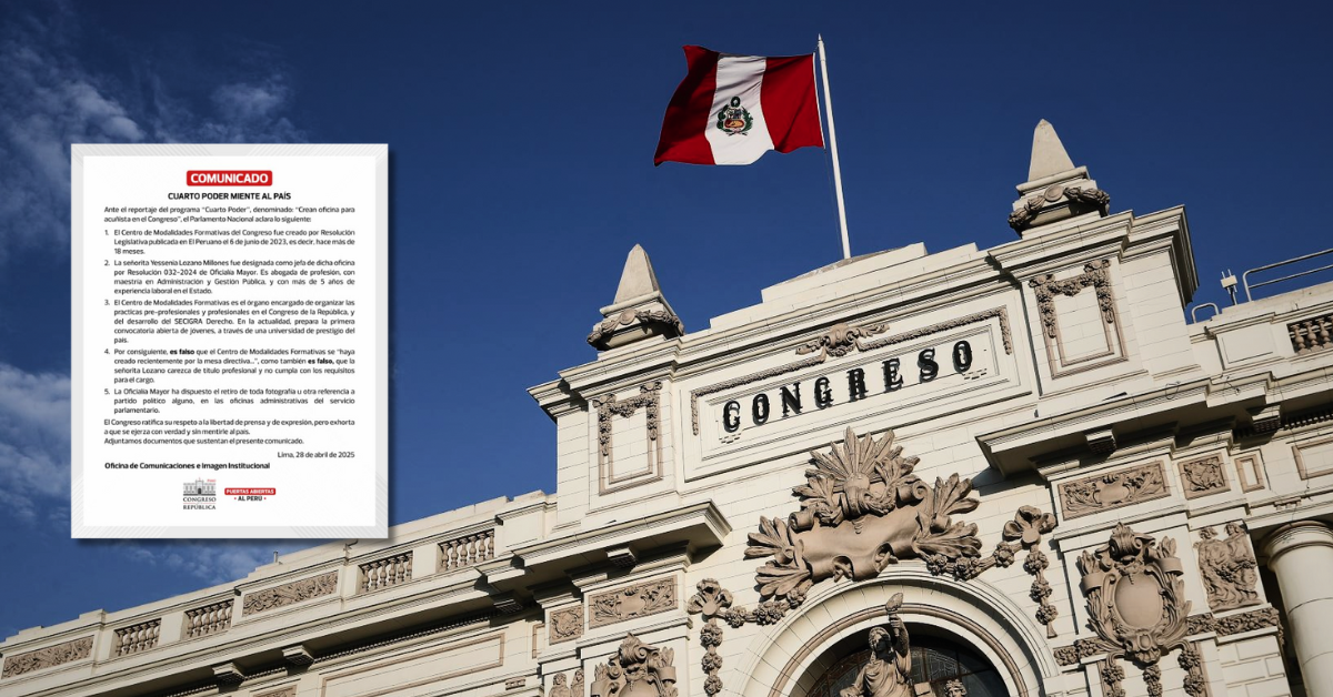 Congreso dispuso el retiro de imágenes alusivas a partidos políticos en oficinas tras controversia